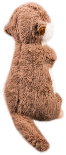 Мягкая игрушка BULU-XIONG Сурикат, высота 38 см, коричневый