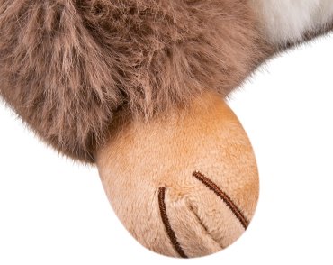 Мягкая игрушка BULU-XIONG Сурикат, высота 38 см, коричневый