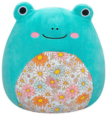 Мягкая игрушка Squishmallows лягушка, высота 19 см, мультиколор купить,NaN