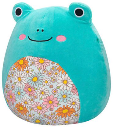Мягкая игрушка Squishmallows лягушка, высота 19 см, мультиколор купить,NaN