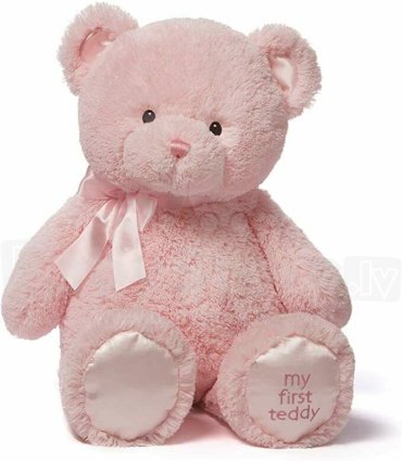 Мягкая игрушка Gund МОЙ ПЕРВЫЙ MЕДВЕЖОНОК РОЗОВЫЙ, высота 38 см, розовый