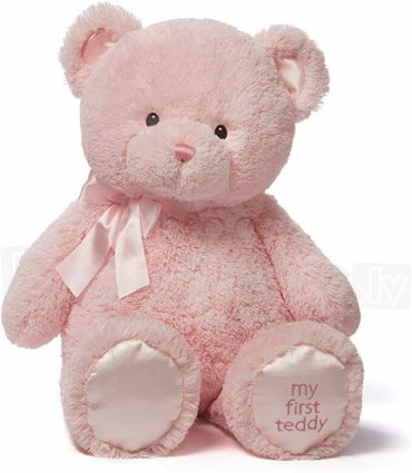Мягкая игрушка Gund МОЙ ПЕРВЫЙ MЕДВЕЖОНОК РОЗОВЫЙ, высота 38 см, розовый