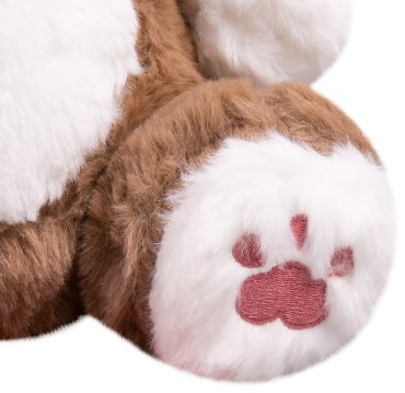 Мягкая игрушка BULU-XIONG Котик, высота 45 см, коричневый