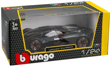 BBurago Lamborghini Terzo Millennio 18-21094 GY, металл, серый