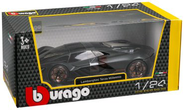 BBurago Lamborghini Terzo Millennio 18-21094 GY, металл, серый купить,NaN
