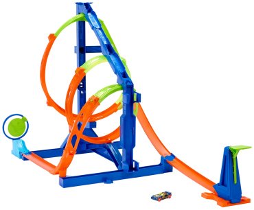 Hot Wheels Кручение в штопоре HMX410, пластик, металл, мультиколор купить,NaN