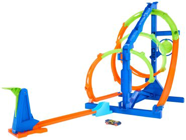 Hot Wheels Кручение в штопоре HMX410, пластик, металл, мультиколор купить,NaN