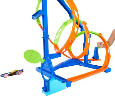 Hot Wheels Кручение в штопоре HMX410, пластик, металл, мультиколор купить,NaN