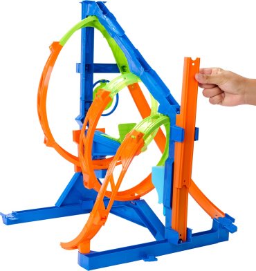 Hot Wheels Кручение в штопоре HMX410, пластик, металл, мультиколор купить,NaN