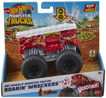 Hot Wheels 5 Alarm HDX60/HDX65, металл, пластик, красный