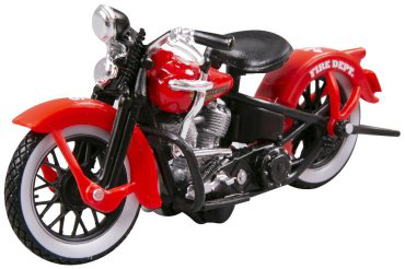 Maisto Harley-Davidson Ford F-1 с мотоциклом EL Knucklehead 32191, металл, красный купить,NaN