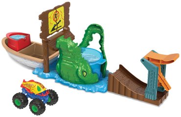 Hot Wheels Атака Крокодила HGV140, пластик, мультиколор купить,NaN