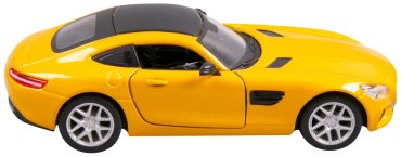BBurago Mercedes-Benz AMG GT 18-43065, металл, пластик, желтый купить,NaN