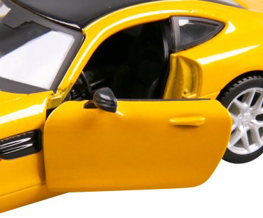 BBurago Mercedes-Benz AMG GT 18-43065, металл, пластик, желтый купить,NaN