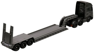 Спецтехника Maisto Трейлер с техникой - Volvo FH16 with Volvo L25H Wheel Loader 11681/3, металл, мультиколор
