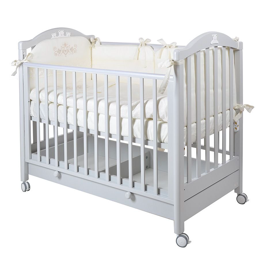 Кровать детская Mibb Babi Gli552 белая купить,NaN
