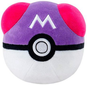Мягкая игрушка Pokemon Poké Ball, высота 12 см, мультиколор