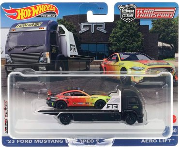 Hot Wheels Aero Lift/Ford Mustang RTR Spec 5 FLF56/HKF39, пластик, металл, мультиколор