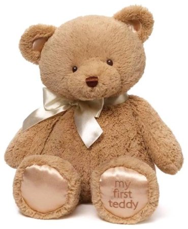 Мягкая игрушка Gund Медведь, высота 25 см, бежевый