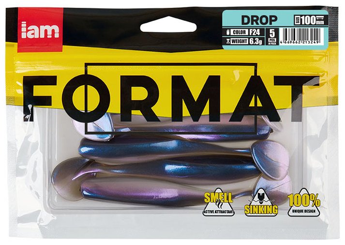 Мягкая приманка FORMAT DR100-F24 5 шт