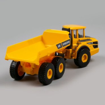 BBurago Volvo A25G, металл, желтый