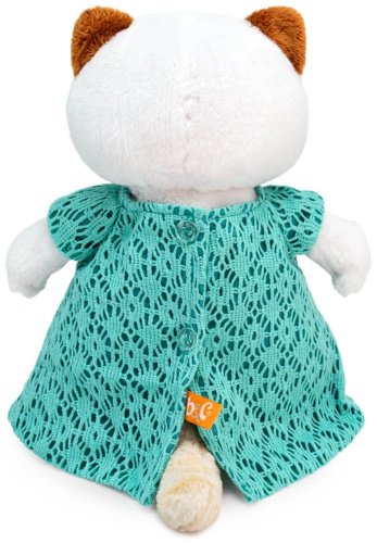 Мягкая игрушка Basik&Co Ли-Ли в ажурном платье с бантом, высота 24 см, мультиколор купить,NaN