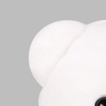 Мягкая игрушка BULU-XIONG Мишка BL-779-30CM-3, высота 30 см, белый