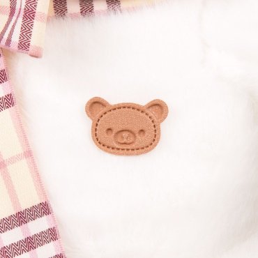 Мягкая игрушка BULU-XIONG Мишка BL-779-30CM-3, высота 30 см, белый