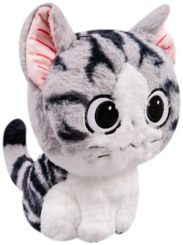 Мягкая игрушка BULU-XIONG Котик, высота 24 см, мультиколор