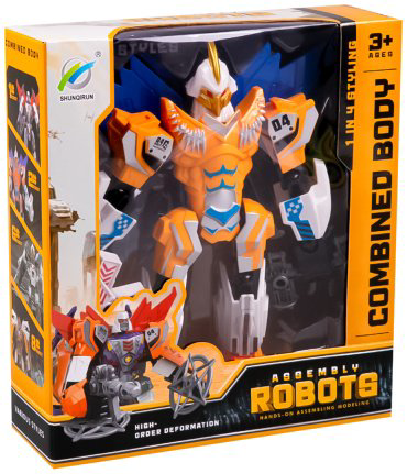 Трансформер SHUNQIRUN Changerobot, высота 18 см купить,NaN