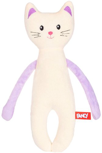 Мягкая игрушка Fancy мягконабивная"Котик", высота 30 см, белый