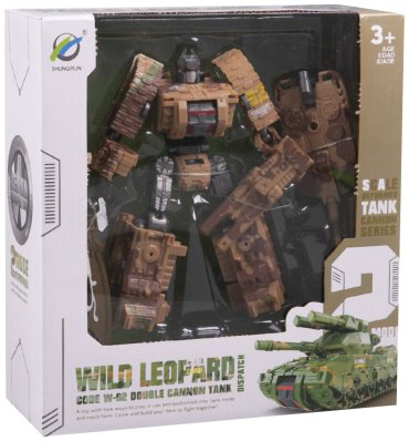 Трансформер Changerobot Военный робот-трансформер Танк, высота 15.5 см купить,NaN