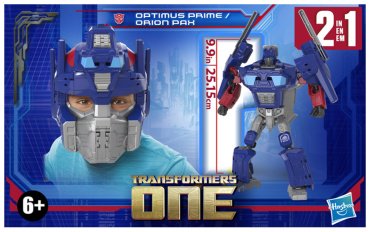 Трансформер Hasbro Трансформеры Начало Маска и фигурка Оптимус Прайм 2 в 1, высота 25 см