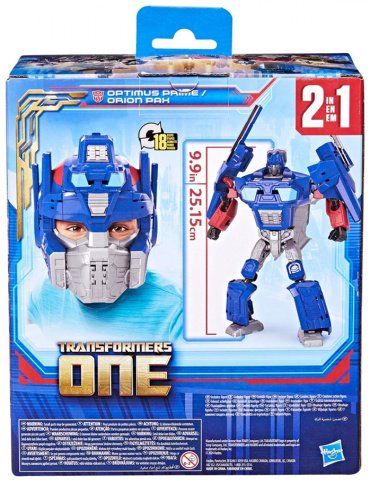 Трансформер Hasbro Трансформеры Начало Маска и фигурка Оптимус Прайм 2 в 1, высота 25 см