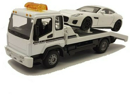 BBurago 1:43 Мини-транспортер + Jaguar F-Type R Dynamic 18-31419
