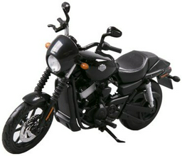 Maisto Harley-Davidson Street 750, металл, черный