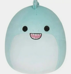 Мягкая игрушка Squishmallows Угорь Essy, высота 19 см, голубой