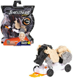 Трансформер Screechers wild Lightning Rhino 39857, мультиколор