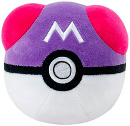 Мягкая игрушка Pokemon Poké Ball, высота 12 см, мультиколор