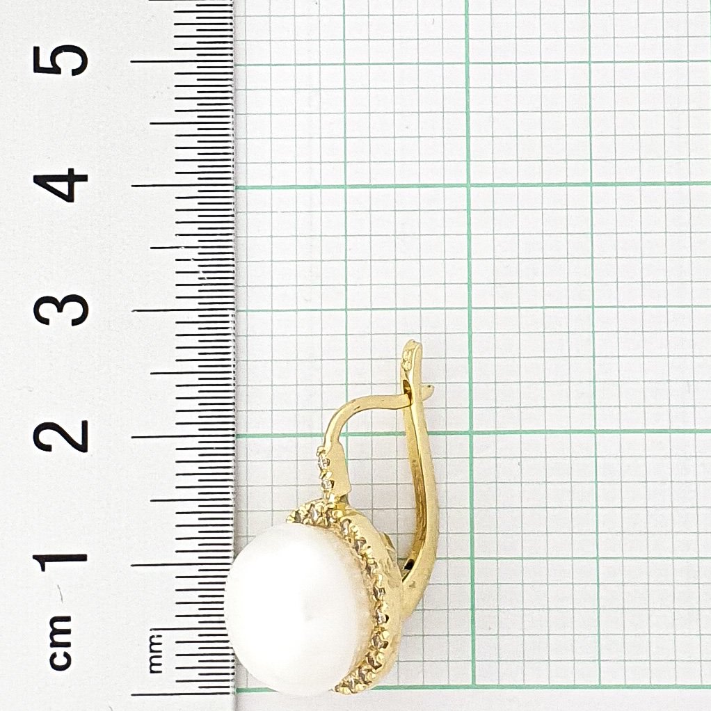 Серьги Goldos Premium SDE2503 9,5гр 0,40ct. купить,NaN