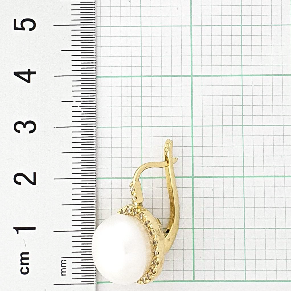 Серьги Goldos Premium SDE2503 9,5гр 0,40ct. купить,NaN