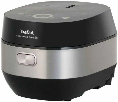 Мультиварка Tefal RK908A32 черно-серебристая купить,NaN