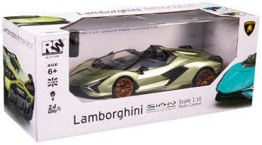 Машинка Lamborghini Sian Roadster на радиоуправлении RW 27116M/GR купить,NaN