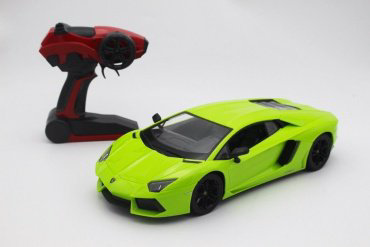RW Lamborghini Aventador 1:14 зеленый