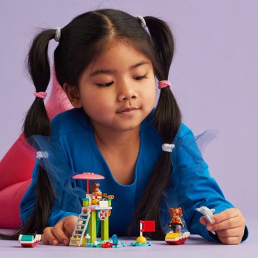 Конструктор LEGO Пляжный водный скутер Friends 42623, деталей 84 шт