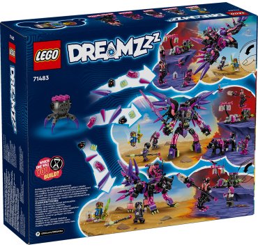 Конструктор LEGO Кошмарные существа Неверной Ведьмы DREAMZzz 71483, деталей 457 шт