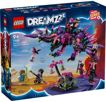 Конструктор LEGO Кошмарные существа Неверной Ведьмы DREAMZzz 71483, деталей 457 шт купить,NaN