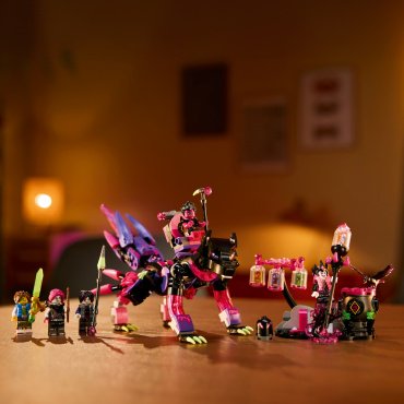 Конструктор LEGO Кошмарные существа Неверной Ведьмы DREAMZzz 71483, деталей 457 шт