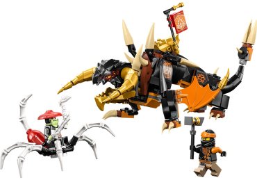 Конструктор LEGO Земляной дракон Коула 71782, деталей 285 шт купить,NaN