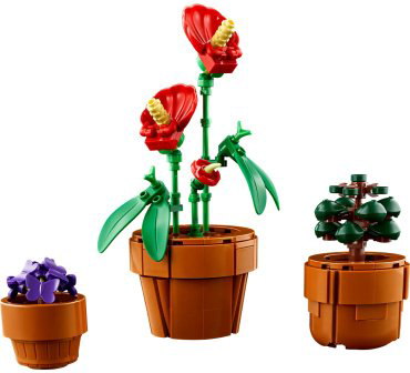 Конструктор LEGO Маленькие растения Icons 10329, деталей 256 шт купить,NaN